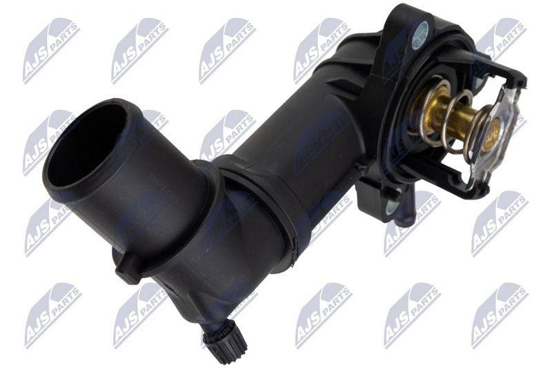 Carcasa termostat Fiat 500L/X 1.6 D Multijet 2012-, Jeep Renegade 1.6 CRD / 2.0 CRD 2014-; 55241404; NTY, aftermarket