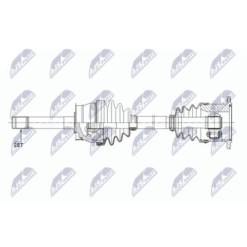 Planetara Nissan Terrano, 2.4i, 2, 7td 1987-96; Pick-Up D21 2.4, 2.5d 4wd 1986-1998, Pathfinder 3.3, 3.5 1998-2004, Fata, Stanga, Dreapta, 39100-31G00