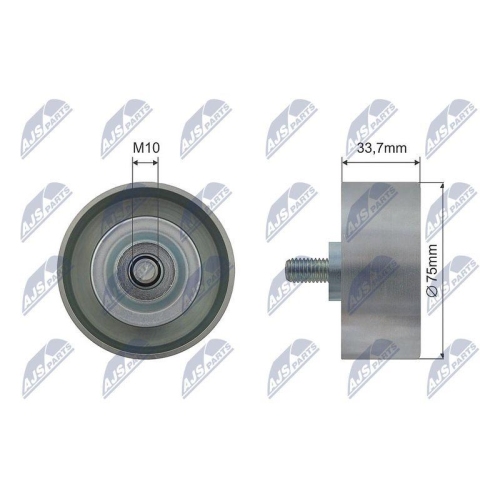 Rola ghidare curea transmisie Infiniti Fx35, Fx37, Fx50 2008-2014, G35, 37 2006-2013, Nissan 350z 2002-2008, 370z, 500537