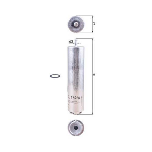 MAHLE filtru combustibil