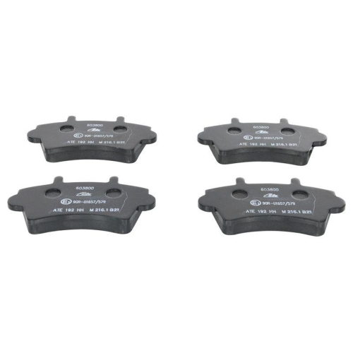 Set placute frana Ate 13046038002, parte montare : Punte fata, Nissan Interstar (X70) 2002-2010; Opel Movano, 1998-2010; Renault Master 2 (Jd) 1998-2010