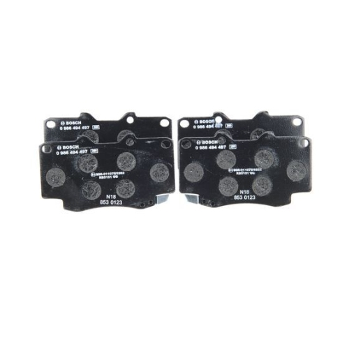 Placute frana Toyota Hilux 7 Pick-Up (N1, N2, N3), 08.2004-, BOSCH 0986494497