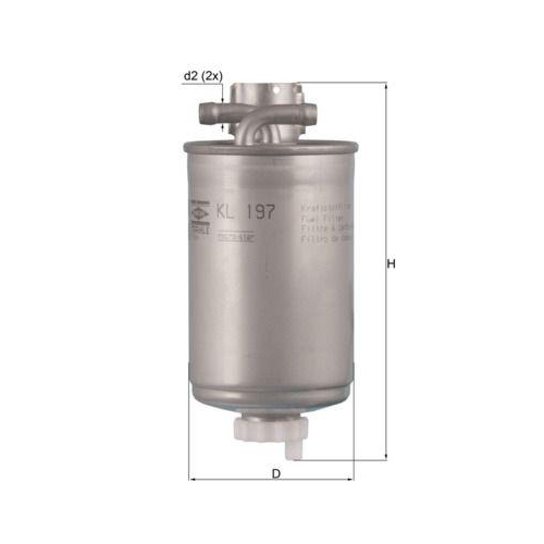 MAHLE filtru combustibil