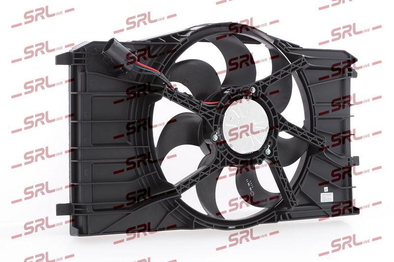 Ventilator radiator Ford Mustang Mach-E 20-, motor: EV, 70 kWh battery, 4 pini, SRLine, LJ9Z8C607A