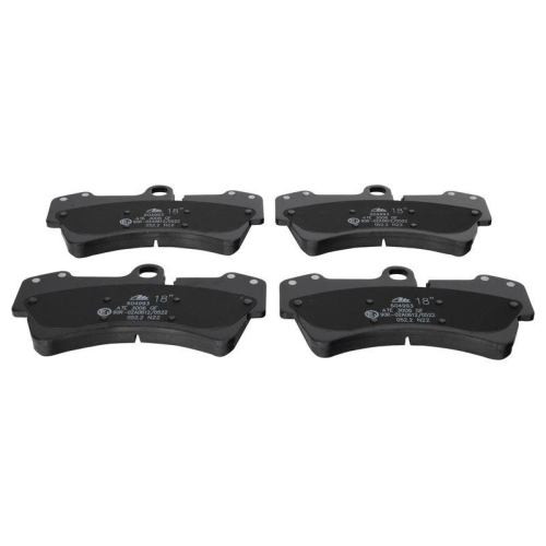 Set placute frana Ate 13046049932, parte montare : Punte fata