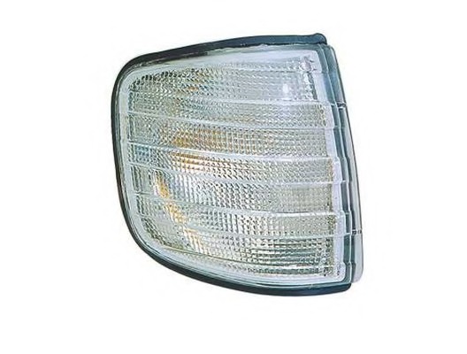 Lampa semnalizare fata Mercedes Clasa S (W126/C126) 80-91, Alba, are suport bec , parte Fata, omologare ECE, 0008209121; 0008209321; 1268209221; 1268209321; 1268260843; 8209321, Dreapta