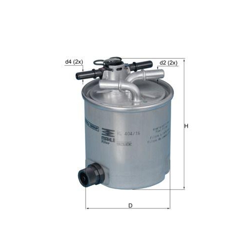 MAHLE filtru combustibil