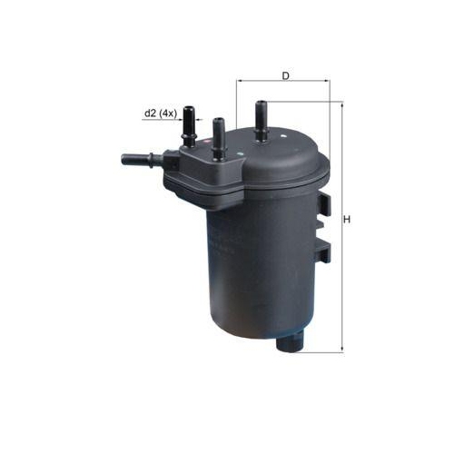 MAHLE filtru combustibil