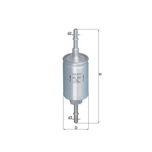 MAHLE filtru combustibil