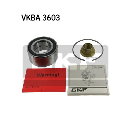 Rulment butuc roata Skf VKBA3603, parte montare : punte fata