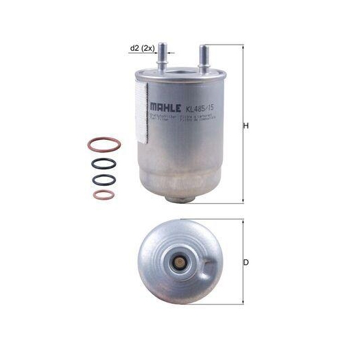 MAHLE filtru combustibil