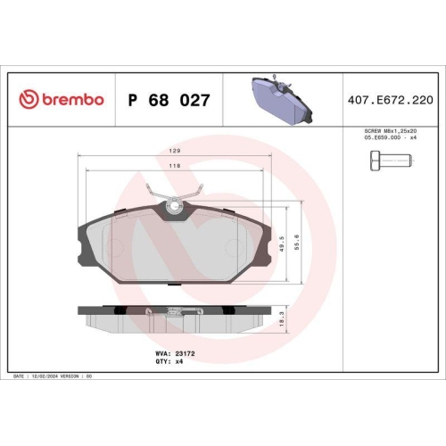Placute frana Renault Clio 2 (Bb , Laguna I (B56 , Laguna I Grandtour (K56), Megane I (Ba0/1), Megane I Cabriolet (Ea0/1), Megane I Classic (La0/1), Megane I Coach (Da0/1), Megane I Estate Van (Ka), Megane I Grandtour (Ka0/1), Megane I Hatchback Van (Sa0/