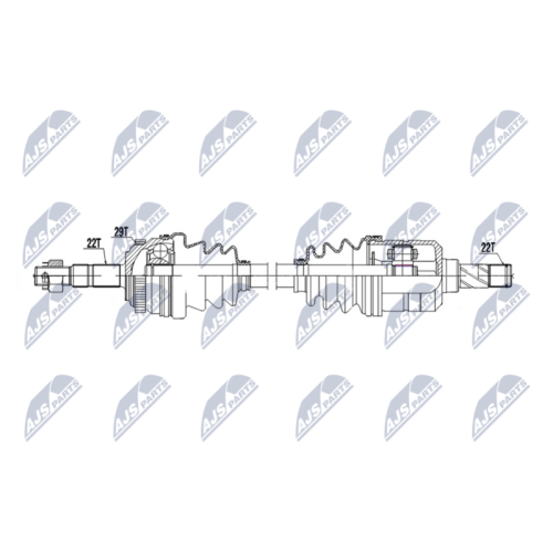 Planetara Opel Corsa C 2000-, Combo 2001-, Tigra 2004-, Dreapta, CV Manuala, CV Automata, Semi CV Automata, 374773