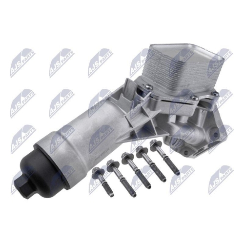 Radiator racire motor cu filtru motor 2.0 3 G20, G21 2017-, 5 G30, G31 2017-, 7 G11, G12 2018-, X3 G01 2018-, X5 G05 2018-, versiune Aluminiu, 11428580414