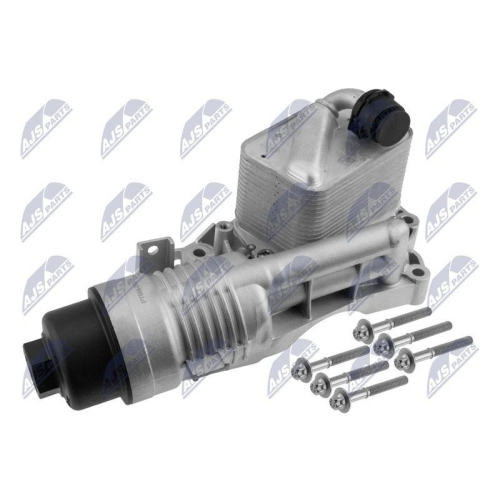 Radiator racire motor cu filtru motor 2.0 Bmw X1 F48 16-19, X2 F39 16-19, 1 F40 18-19, 2 F44, F45, F46 16-19, Mini F55, F56 16-19, Clubman F54 17-19, Countryman F60 17-19, versiune Aluminiu, 11428661958