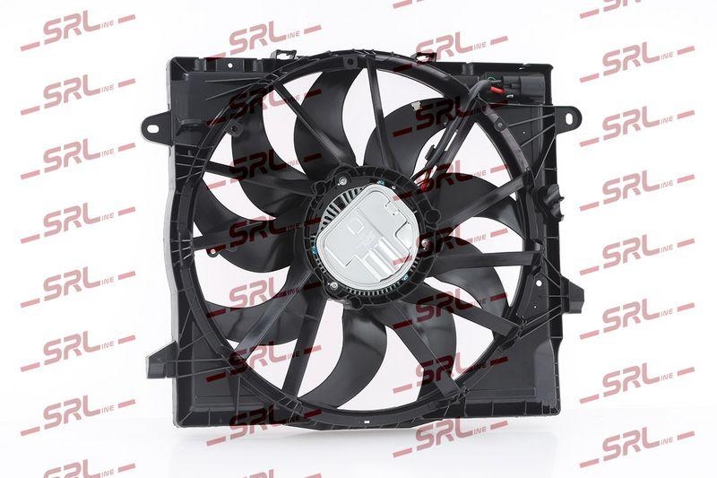 Ventilator radiator Jeep Gladiator 19-, Wrangler 18-, motor: 3.6 V6, SRLine, 68282799AE