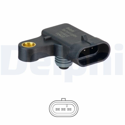 DELPHI Senzor, presiune galerie admisie