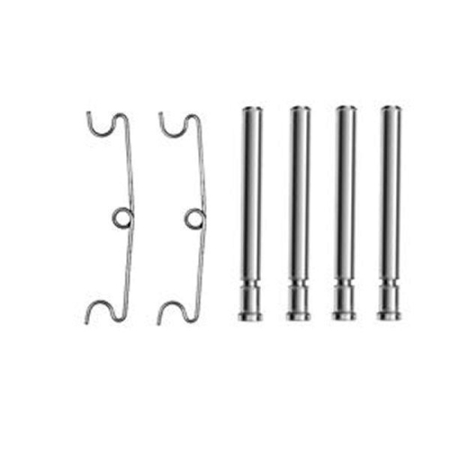 Set accesorii placute frana Vw Transporter T4, 1.9 D, 1.9 TD, 2.0, 2.4 D, 2.4 D Syncro, 2.5, 2.5 Syncro, 2.5 TDi, 2.5 TDi SYNCRO, 2.8, 2.8 VR6, 2.8 VR 6, punte Fata, restrictii : TRW, TRW