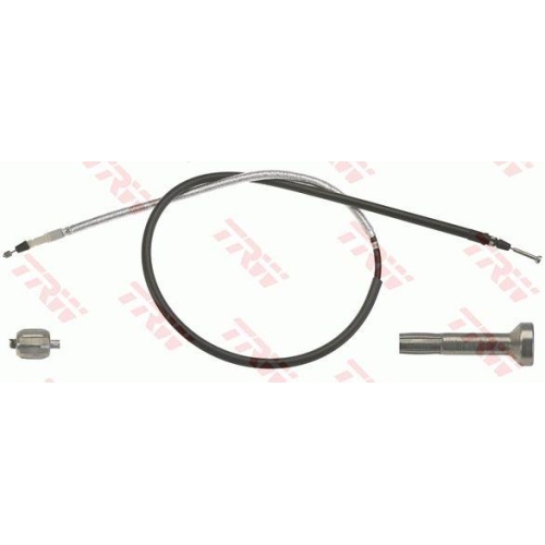 Cablu frana mana Citroen Jumpy 2 (Vf7) 01.07-03.16-; Fiat Scudo Box (270 272) 01.07-03.16; Peugeot Expert 01.07-, Spate, Stanga=Dreapta, TRW