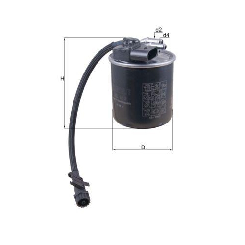 MAHLE filtru combustibil