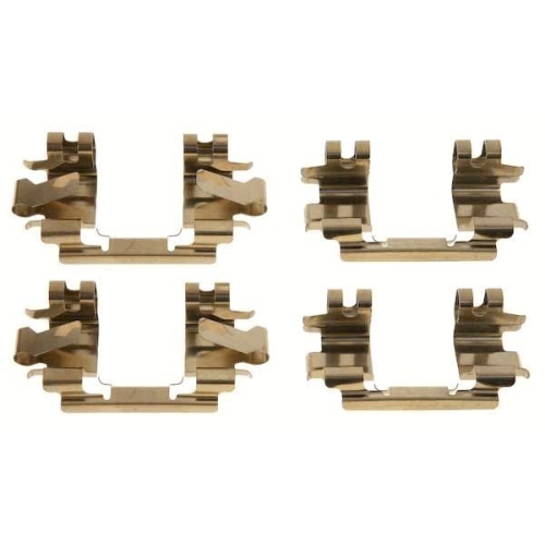 Set accesorii placute frana Honda Civic V, Jazz 2 (Gd, Logo (Ga), punte Fata, restrictii : Sumitomo, TRW