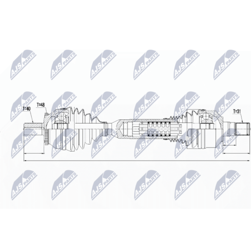 Planetara Volvo Xc90 2.5, 2.8t6 2002-2005, Stanga, CV Automata, NPW-VV-046