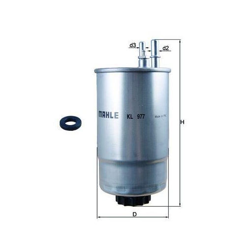 MAHLE filtru combustibil