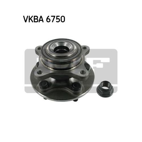 Rulment butuc roata Skf VKBA6750, parte montare : punte fata