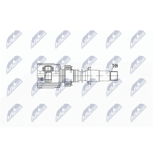 Cap planetara interior Toyota Camry 2.5 Asv5# 2011-, Stanga, CV Automata, NPW-TY-084