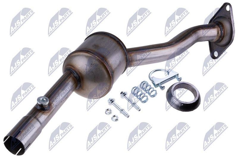 Catalizator Dacia Sandero 1.6 16v (K4m690) 2011-, Logan 1.6 16v (K4m690, K4m697) 2007-, Duster 1.6 16v (K4m690, K4m697, K4m606) 2010-2018; Renault Logan I 1.6 (K4m690, K4m697) 2007-; Euro 5; 6001549294; NTY, aftermarket