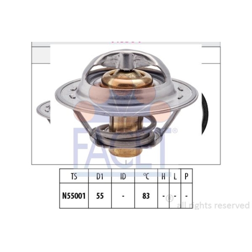 Termostat lichid racire Facet 78304S