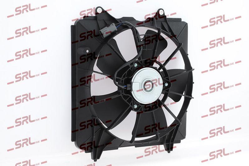 Ventilator radiator Honda Civic 06-12, motor: 1.4, 1.8, 2.2 iCTDI, ventilator radiator , 80 W; 320 mm; 2 pini, SRLine, 19015-RNA-A01; 19020-RCJ-A01