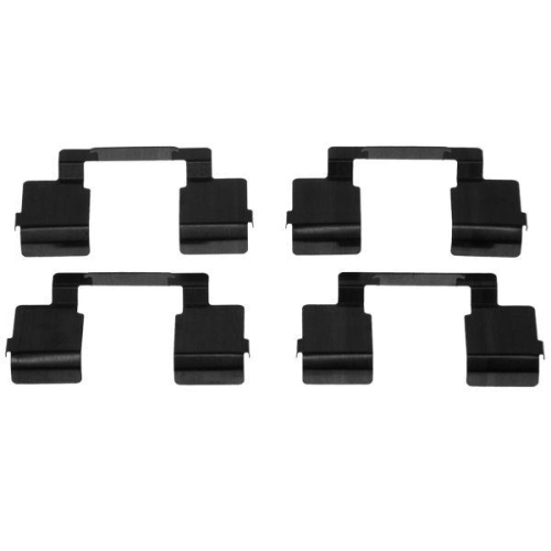 Set accesorii placute frana Renault, punte Fata, restrictii producator : TRW, TRW