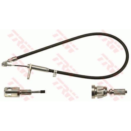 Cablu frana mana Mercedes Clasa C (W203) 05.00-12.07, Clasa C Coupe (Cl203) 03.01-06.11, Clasa C T-Model (S203) 03.01-08.07, Clasa CLC (Cl203) 05.08-06.11, Clk (C209) 05.02-03.10, Clk Cabriolet (A209) 06.02-03.10, Spate, Dreapta, TRW
