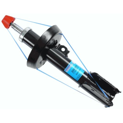 Amortizor Opel Astra F, Astra G (F48 , F08), Sachs 230575, parte montare : Punte fata, Stanga, Presiune Gaz