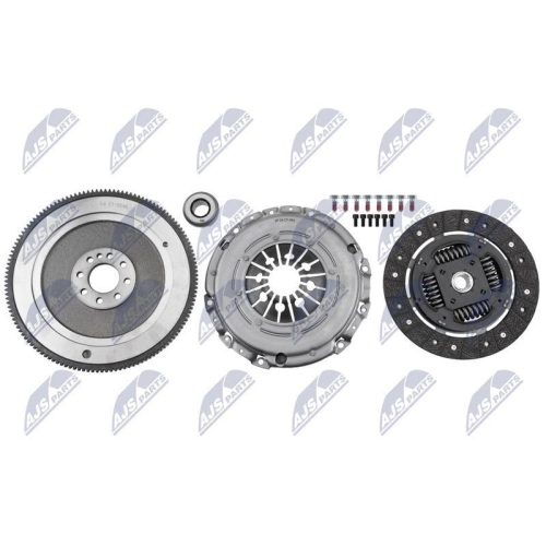 Set ambreiaj cu volanta cu masa simpla motor 2.0 D, Hdi; Citroen C4 I, 2 2006-2015, C5 2, 3 2004-2015, Jumpy 2 2007-2016, Peugeot 307 2004-2009, 308, 2007-2012, Expert 2007-2016, Fiat Scudo 2007-2016, 835069
