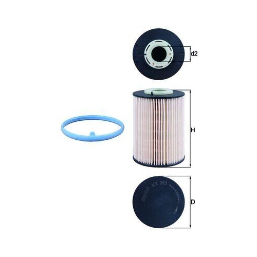 MAHLE filtru combustibil