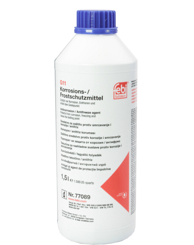 Antigel concentrat Febi G11 Albastru 1.5 litri