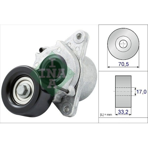 Intinzator Nissan Navara, 2004-2016, Pathfinder, 2005-2013, INA