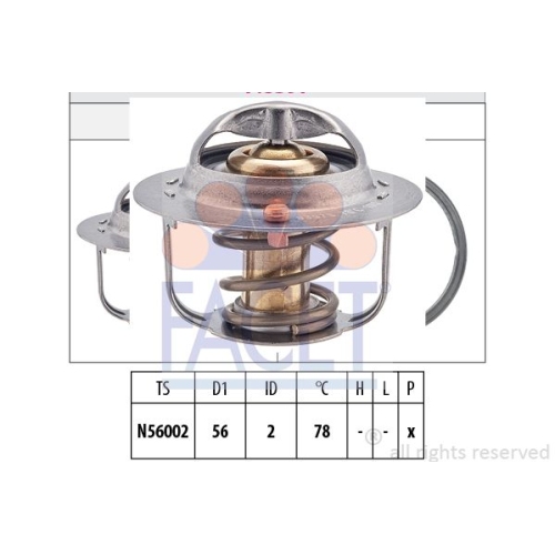Termostat lichid racire Facet 78397S