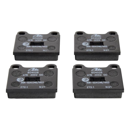 Placute frana Audi 50 (863) 08.74-07.78, 80 B1 Sedan (80 82) 05.72-07.78, 80 B2 Sedan (811 813 814 819 853) 08.78-03.87; Vw Derby (86) 02.77-09.81, Derby (86c 80) 08.81-12.84, Golf I (17) 04.74-12.85, Jetta I (16) 08.78-12.87, Passat B1 (32) 05.73-07.81,