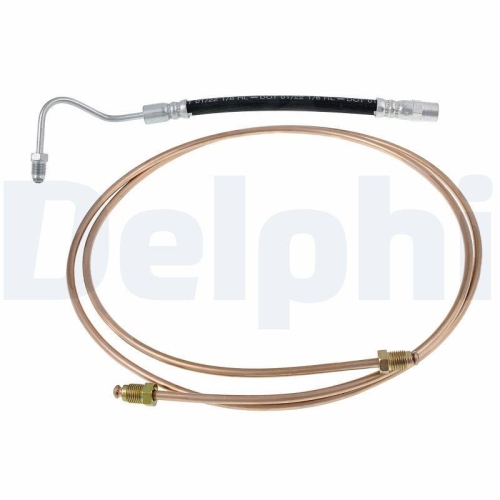 Furtun frana Renault Megane 2 (Bm0/1 Cm0/1) 07.01-10.12, Megane 2 Coupe-Cabriolet (Em0/1) 09.03-03.10, Megane 2 Hatchback Van (Km0/2) 08.03-07.09, Megane 2 Saloon (Lm0/1) 08.03-, Spate, Stanga, DELPHI