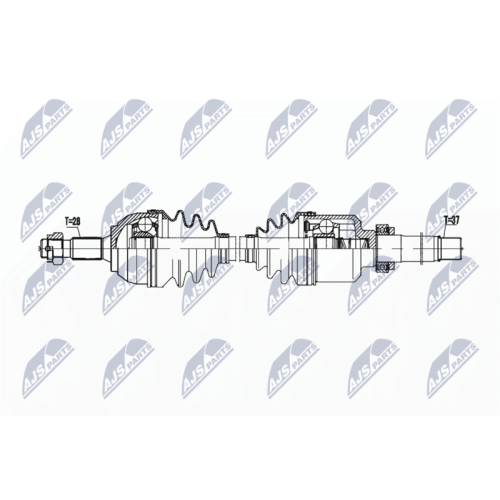 Planetara Peugeot 407 2.0hdi 2004-2010, 508 2.2hdi 2010-2018, Dreapta, CV Automata Am6, NPW-PE-095