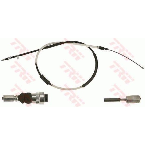 Cablu frana mana Peugeot 306 (7b N3 N5) 04.93-10.03, 306 Box / Estate (N 7) 07.93-08.02, 306 Break (7e N3 N5) 06.94-12.02, 306 Convertible (7d N3 N5) 01.94-04.02, 306 Liftback (7a 7c N3 N5) 01.93-10.03, Spate, Stanga, TRW
