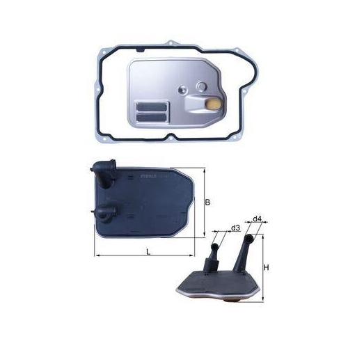 MAHLE Filtru hidraulic, cutie de viteze automata