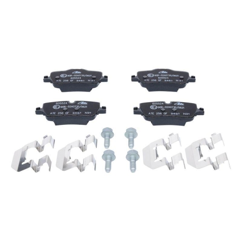 Placute frana BMW 2 Coupe (G42 G87) 08.21-, 3 (G20 G80 G28) 11.18-, 3 Touring (G21 G81) 07.19-, 3 Touring Van (G21) 07.19-, 4 Convertible (G23 G83) 11.20-, 4 Coupe (G22 G82) 07.20-, 4 Gran Coupe (G26) 07.21-, Spate, ATE