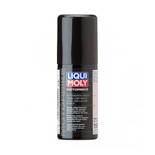 Spray alb Liqui Moly ungere lanţ MOTORBIKE, 50 ml