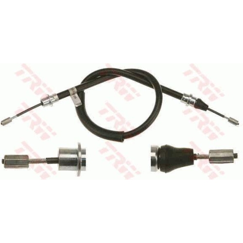 Cablu frana mana Peugeot 406 (8b) 08.95-01.05, 406 Break (8e/F) 10.96-10.04, 406 Coupe (8c) 03.97-02.05, Spate, Dreapta, TRW