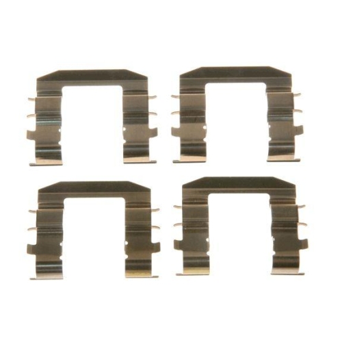 Set accesorii placute frana Kia Carens 2 Mpv - Multi-Purpose Vehicle (Fj), Cee'd Liftback (Ed), Cee'd Sw (Ed), Pro Cee'd (Ed), punte Fata, restrictii producator : MANDO, TRW