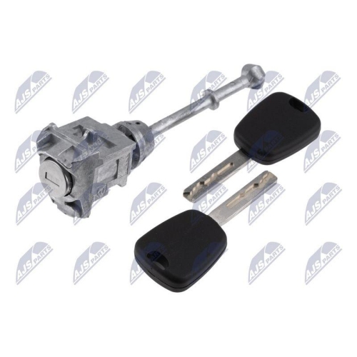 Set cilindru inchidere Citroen C5 3 2008-, Peugeot 207 2007-, 308 2007-, Stanga + 2 chei, 59395.J01